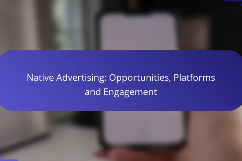 Native Advertising: Oportunități, Platforme și Implicare